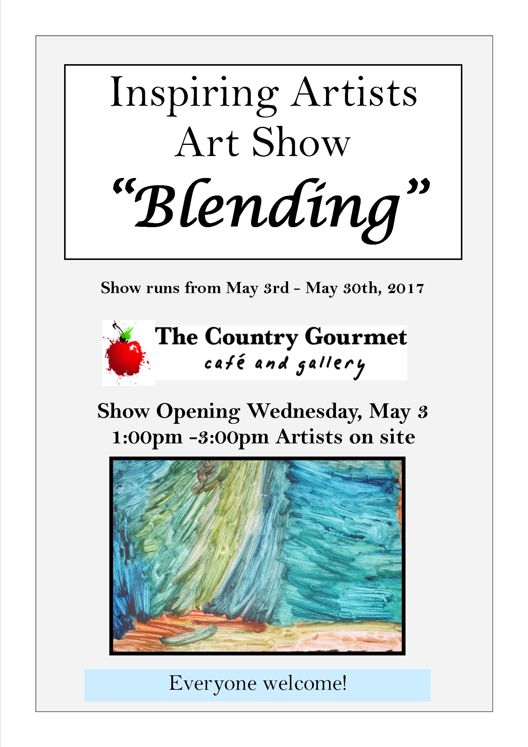 Art Show Opening “Blending”